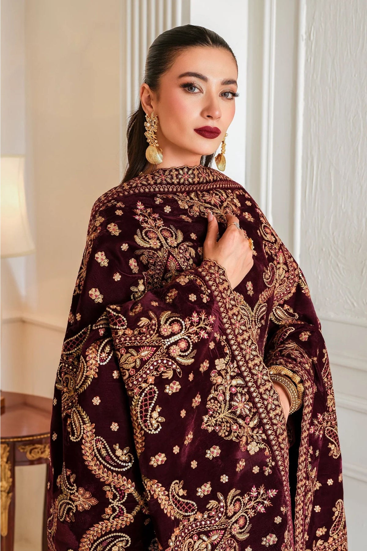 Pakistani Velvet Shawl In Australia