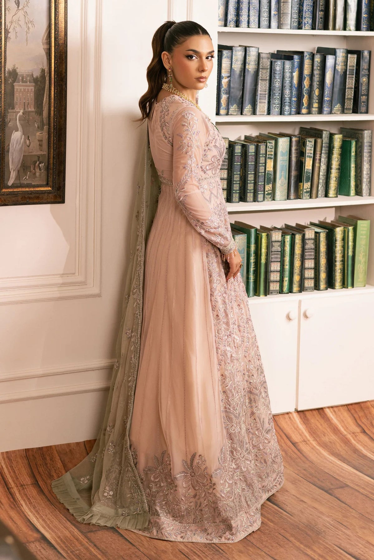 Pakistani Net Wedding Wear Outfits