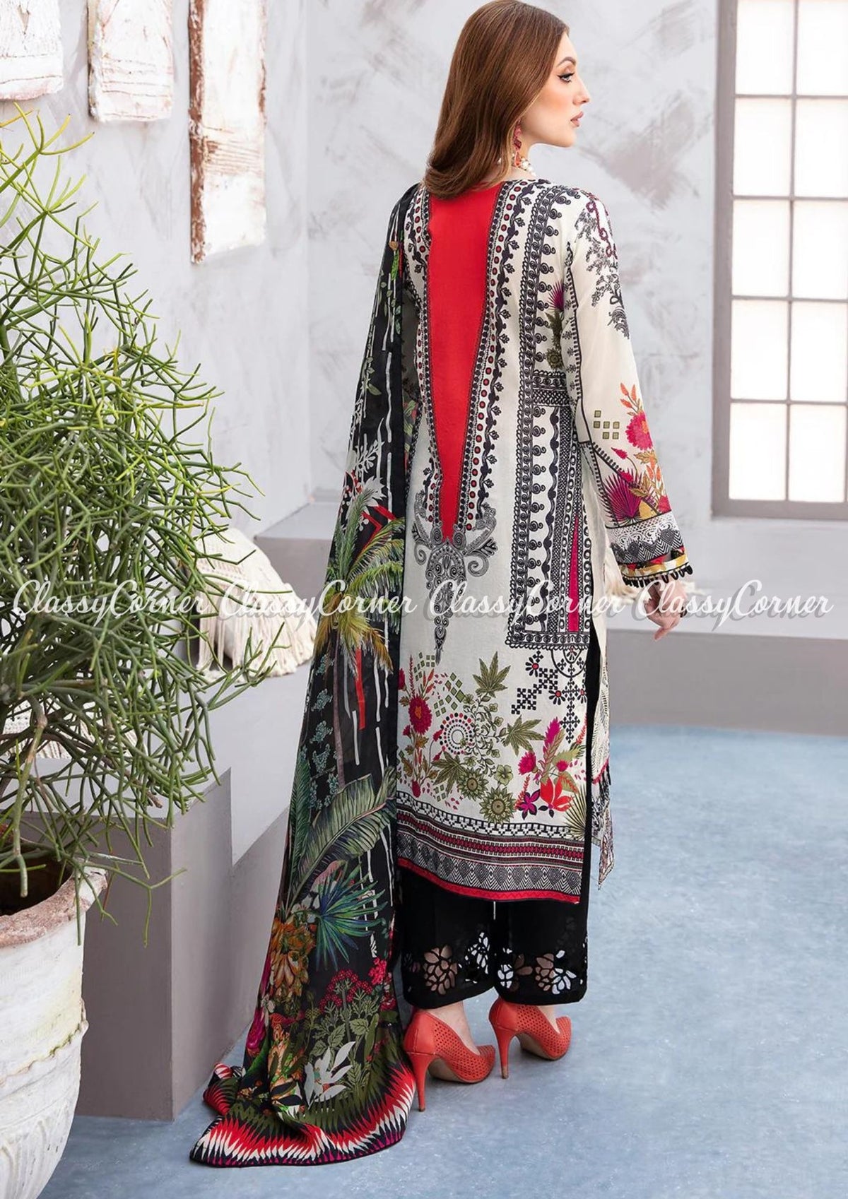 Pakistani Lawn Salwar Kameez