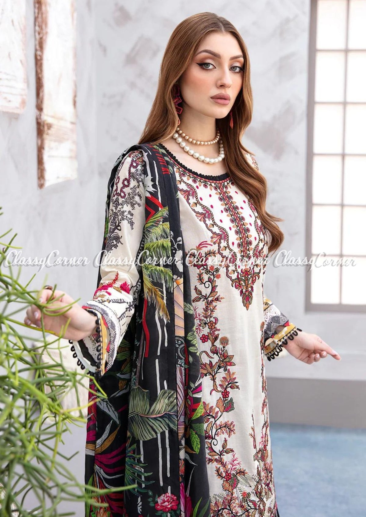 Pakistani Lawn Salwar Kameez