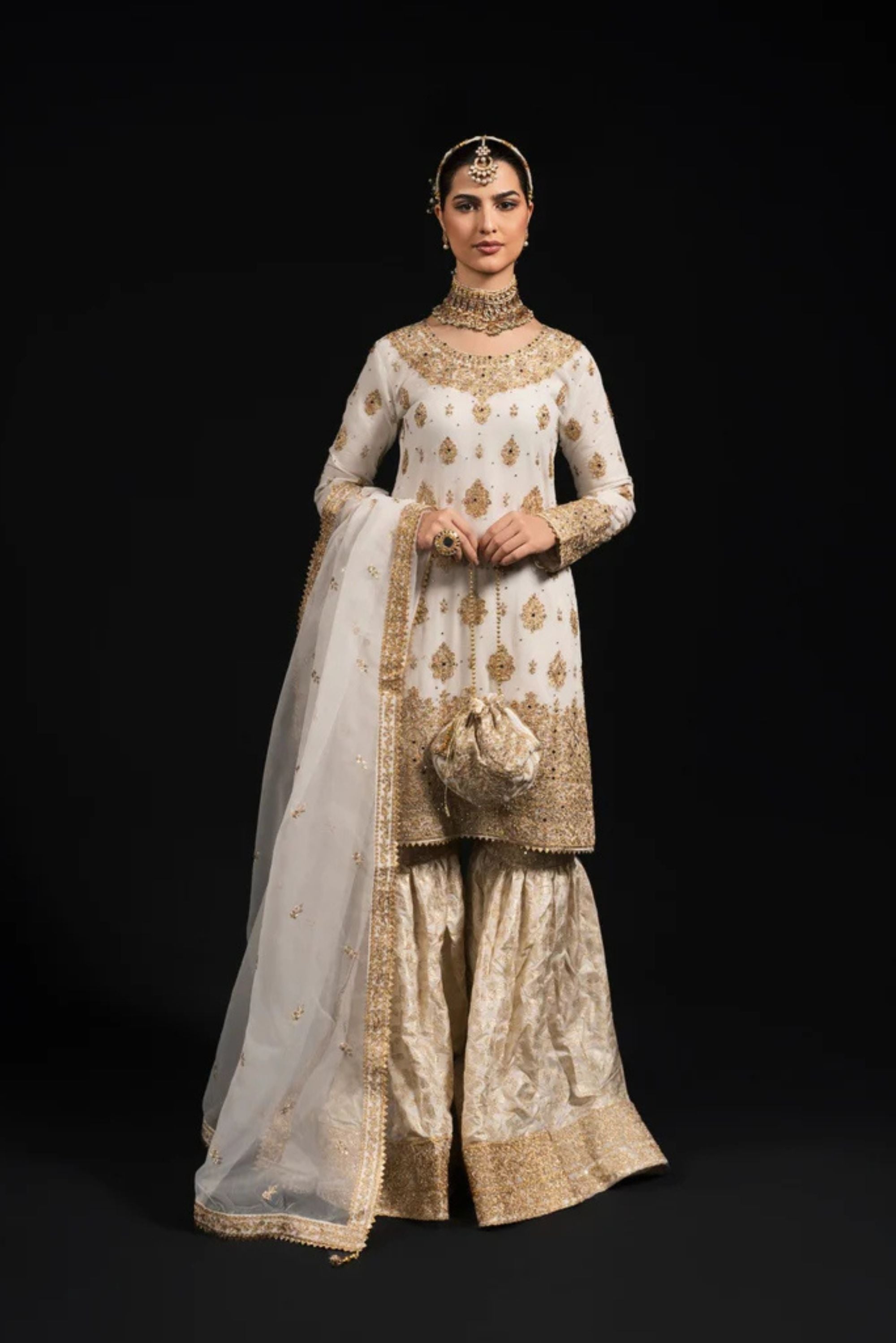 Pakistani Wedding Gharara Suits 