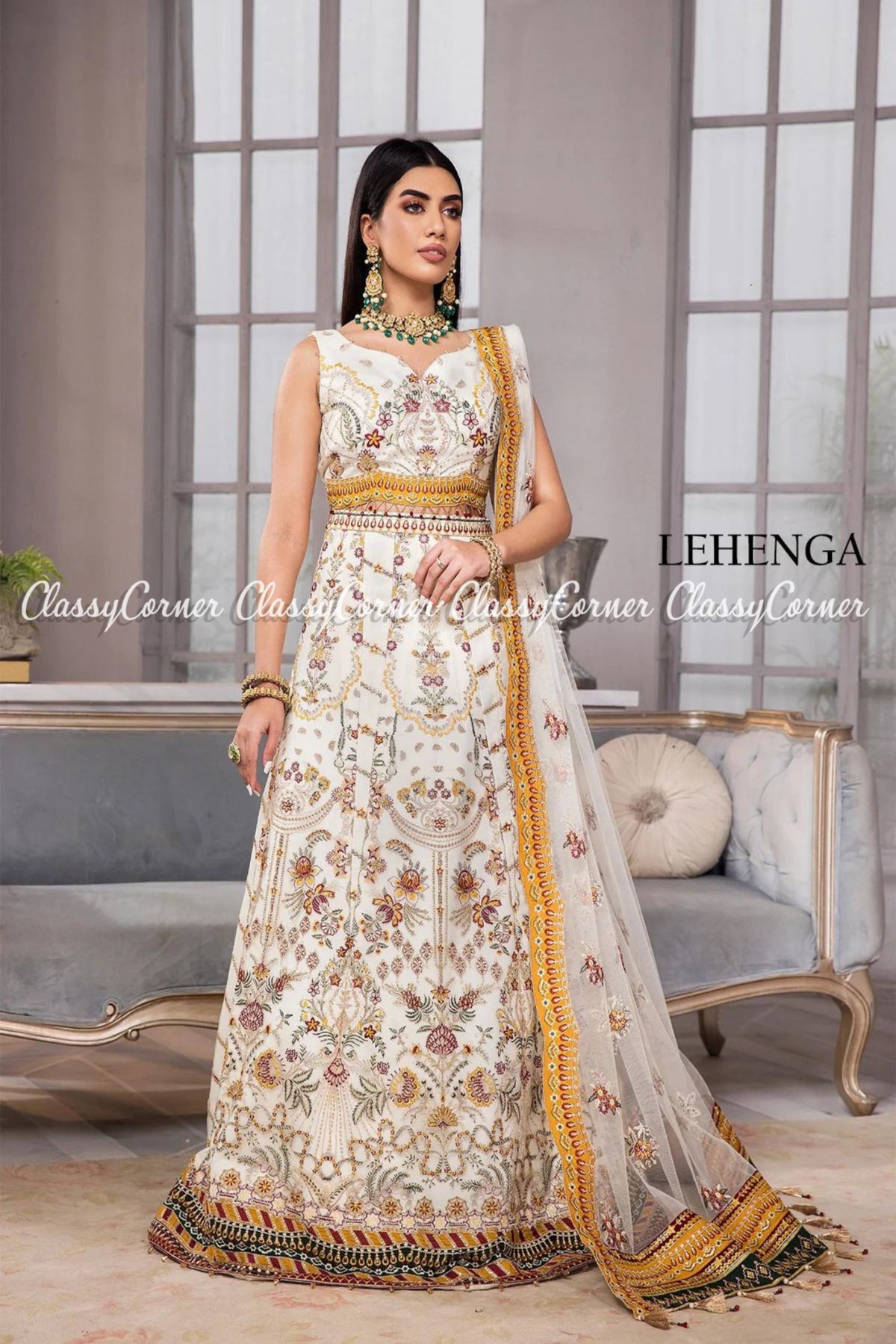 Pakistani Wedding Wear Lehenga