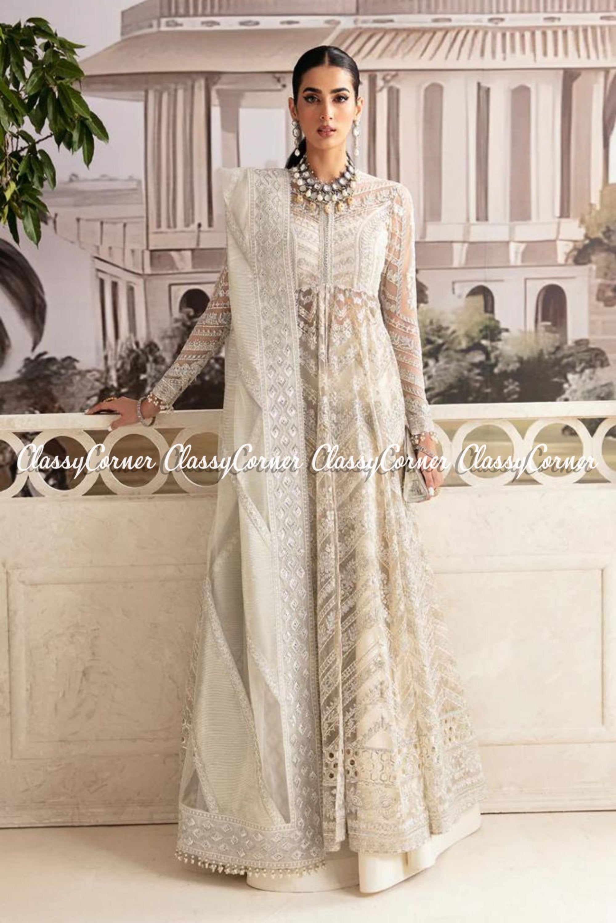 Pakistani wedding Anarkali dresses