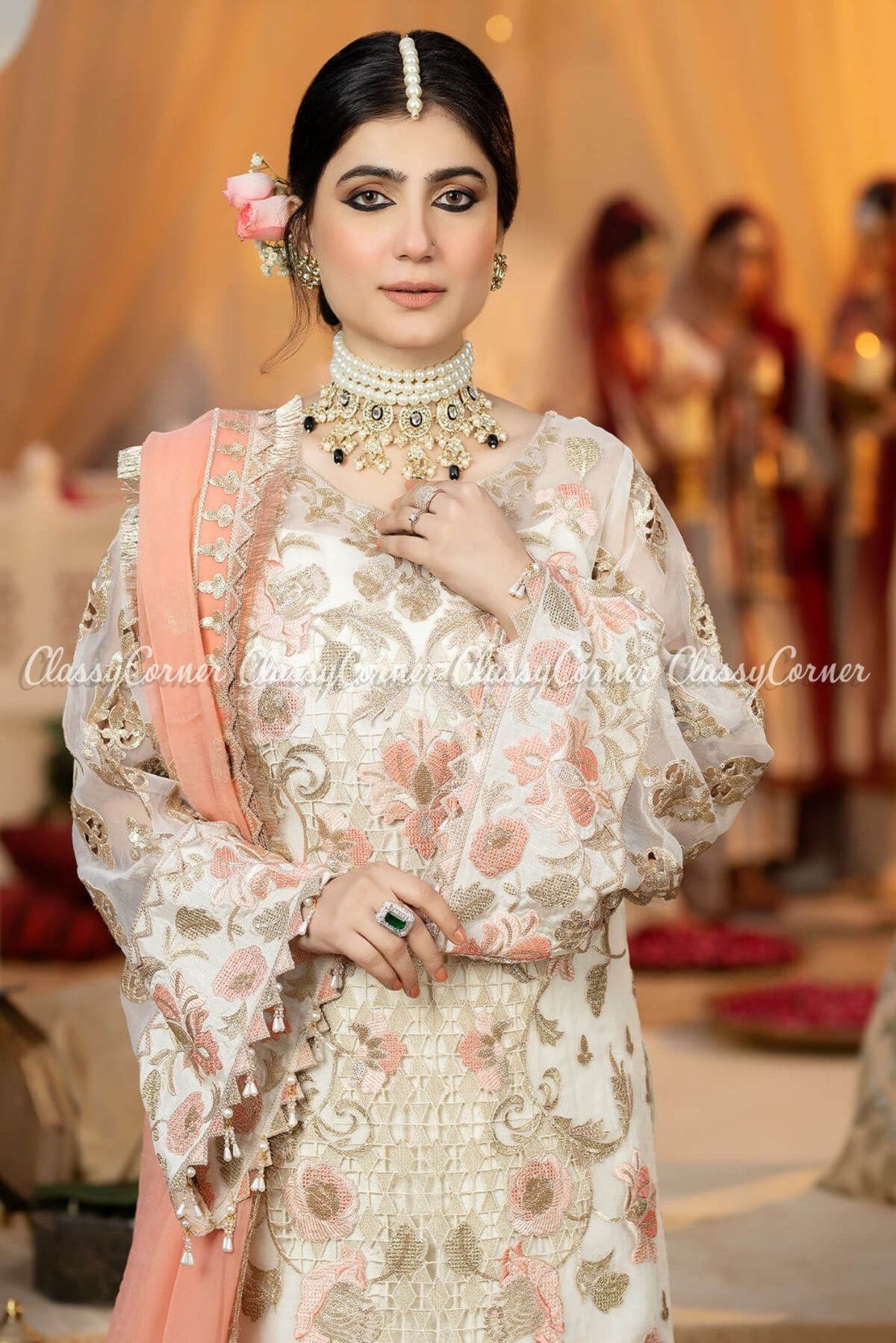 Pakistani wedding Sharara suits