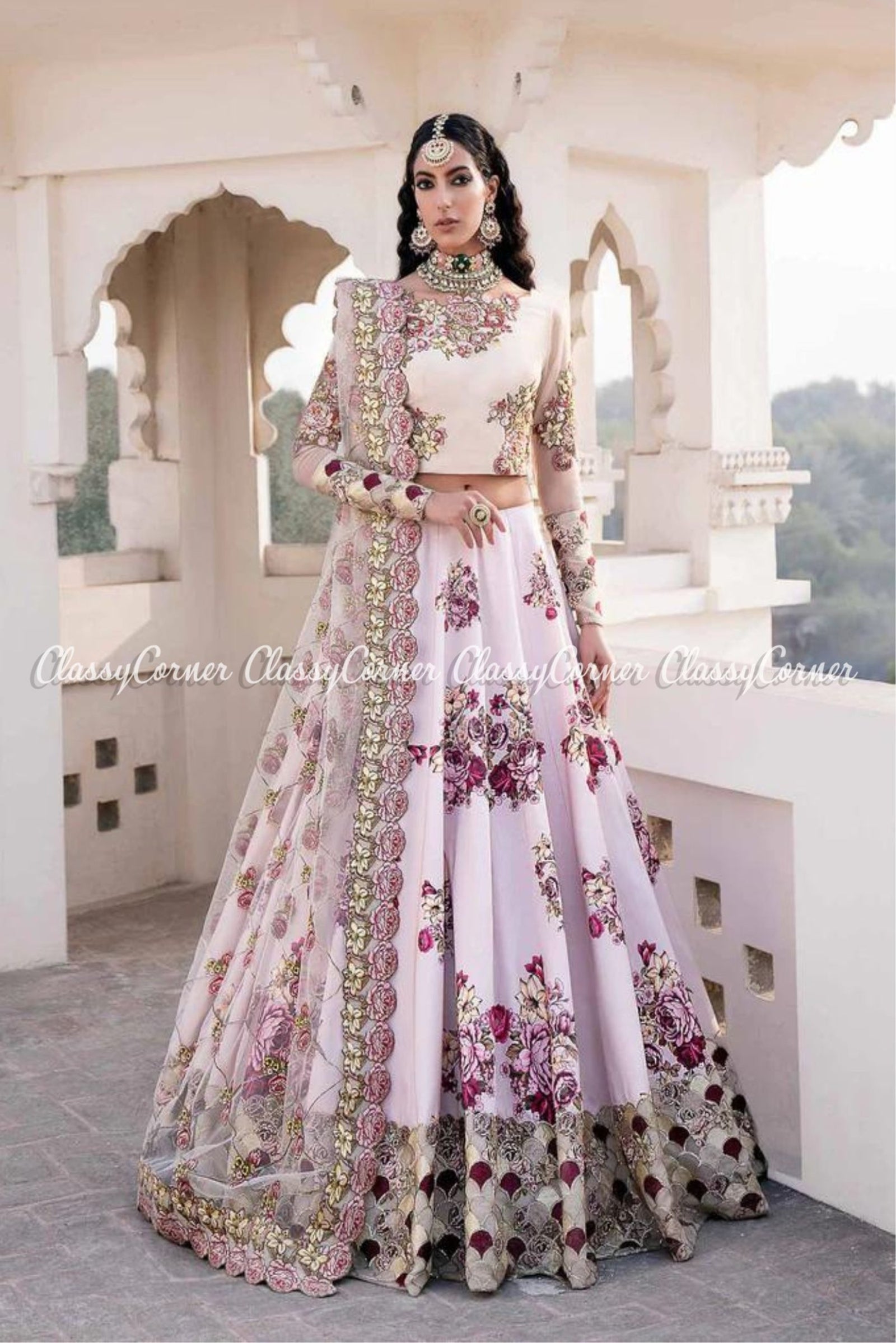 Women Clothing Online Store: Latest Designer Lehenga Style Saree With Price