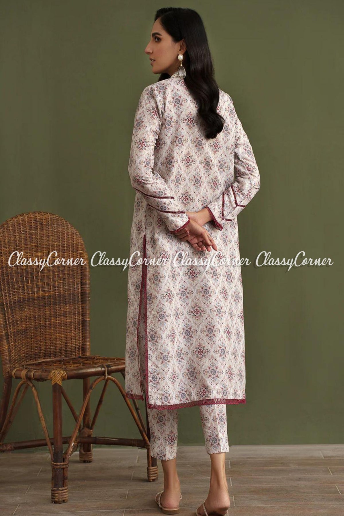 Simple Pakistani Lawn Suits