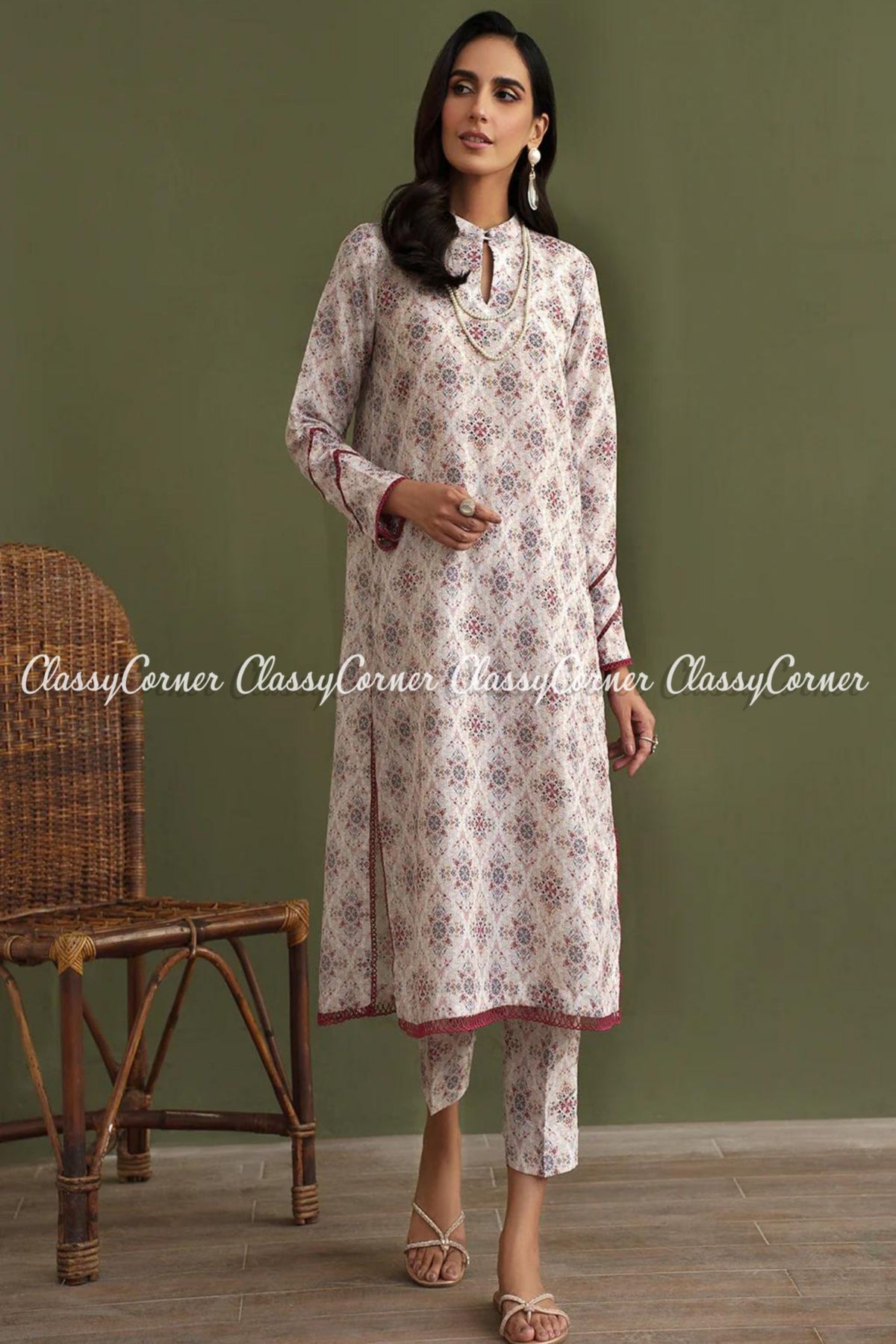 Simple Pakistani Lawn Suits