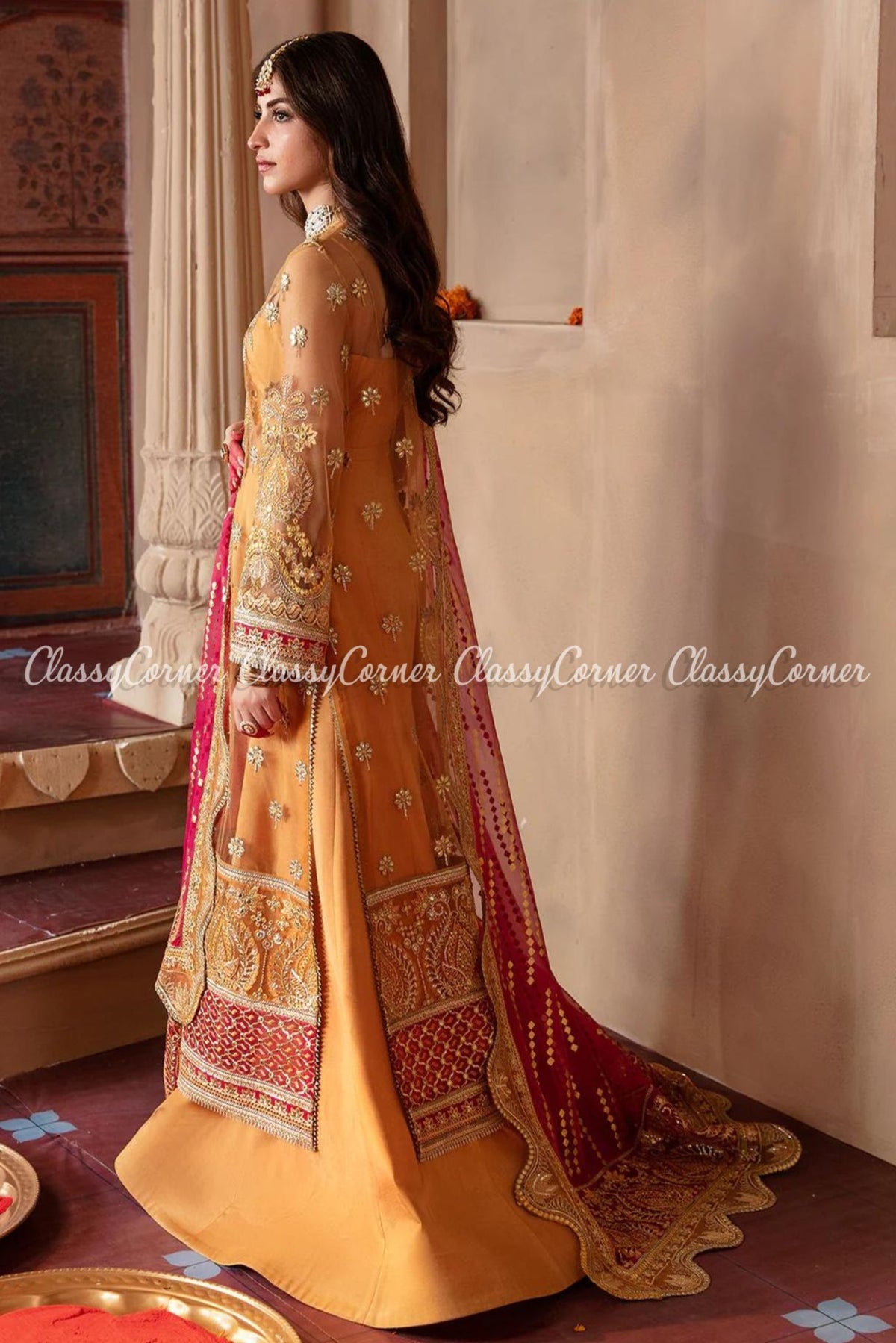 Pakistani wedding Sharara suits