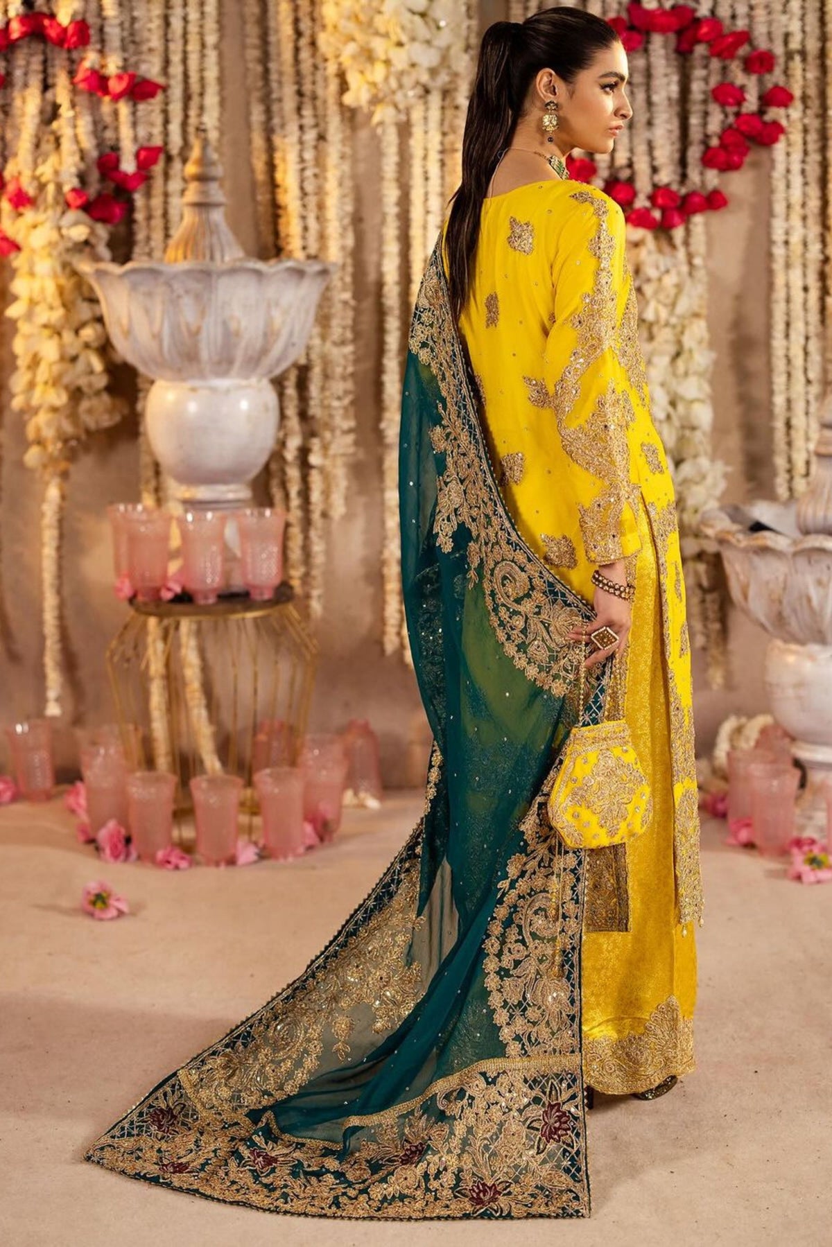 Mehndi Wear Suits