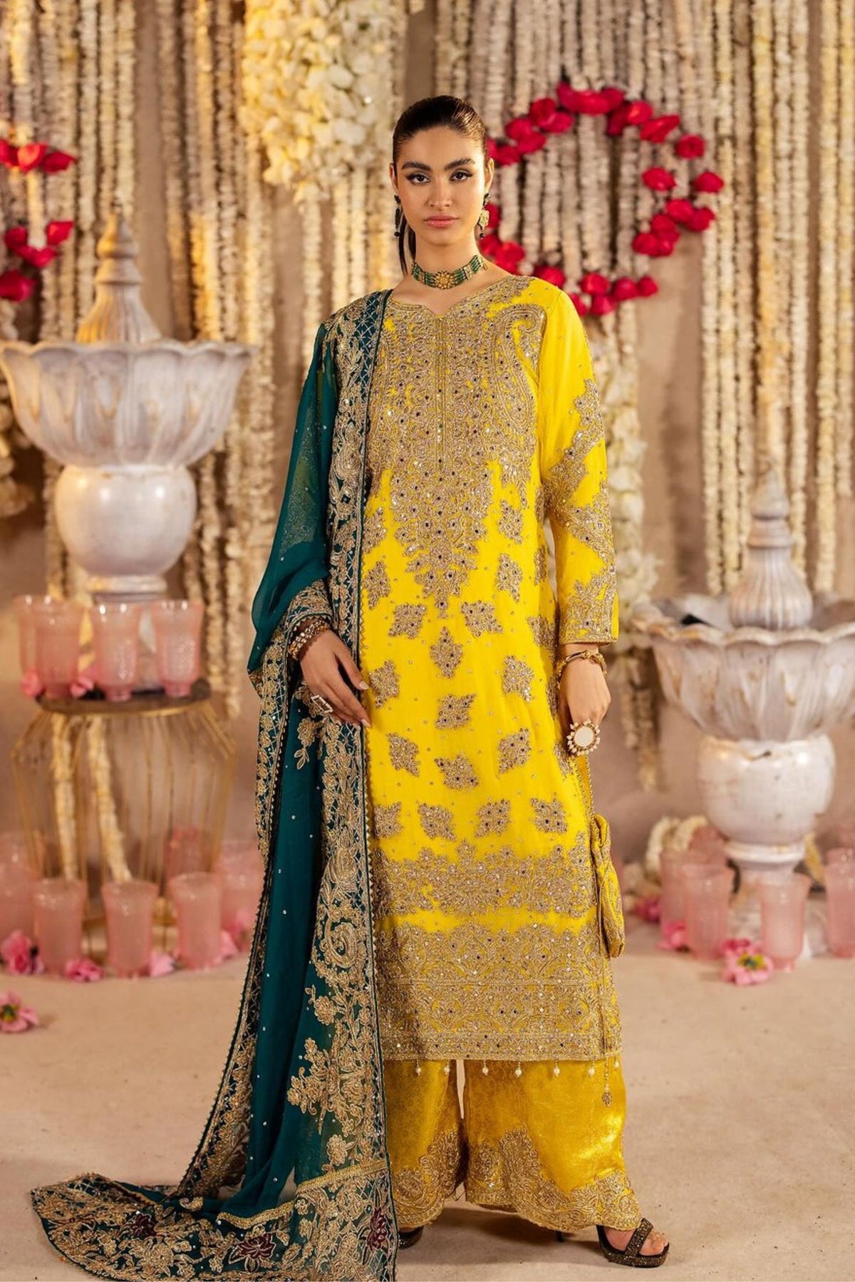 Mehndi Wear Suits