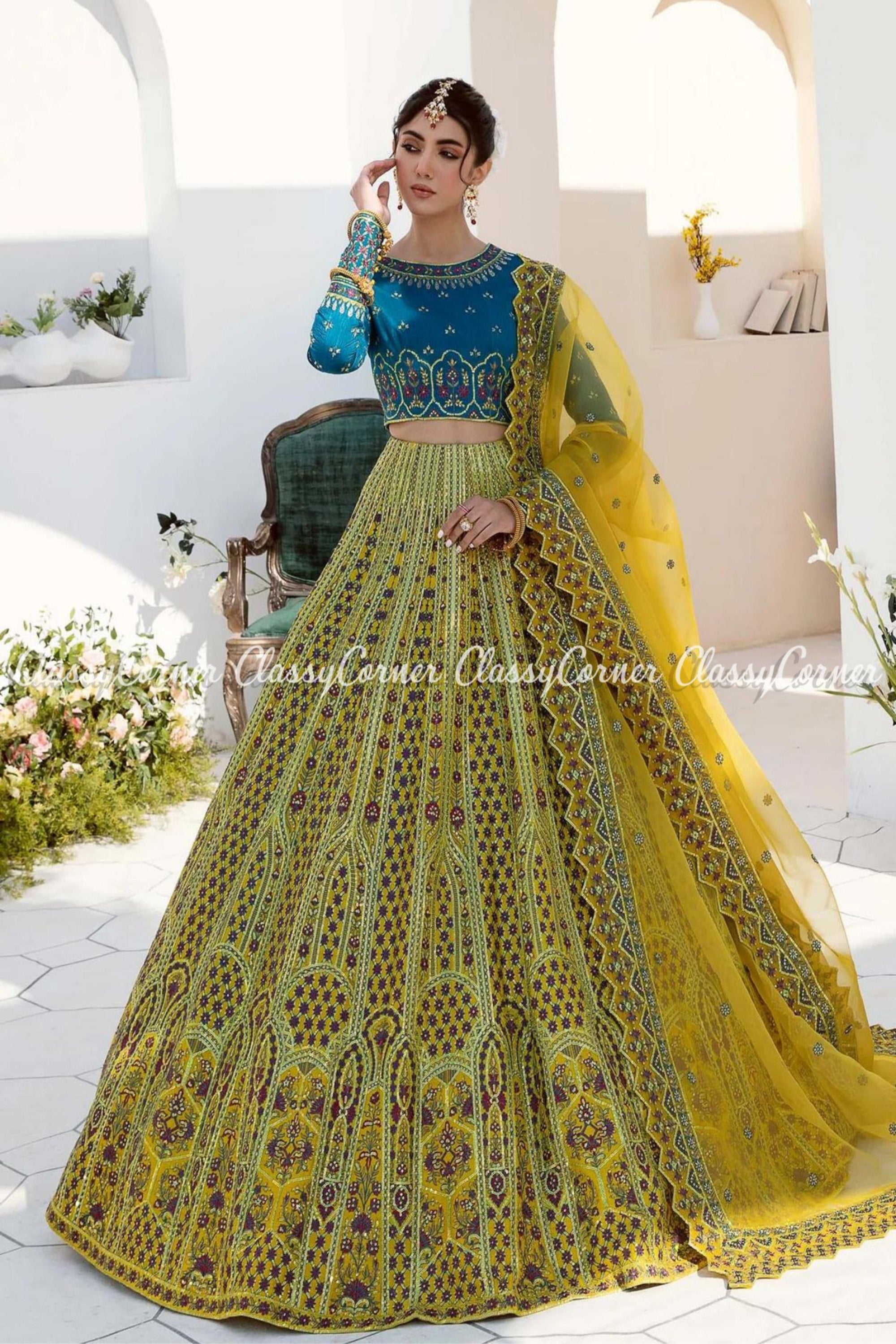 pakistani bridal outfits weddings