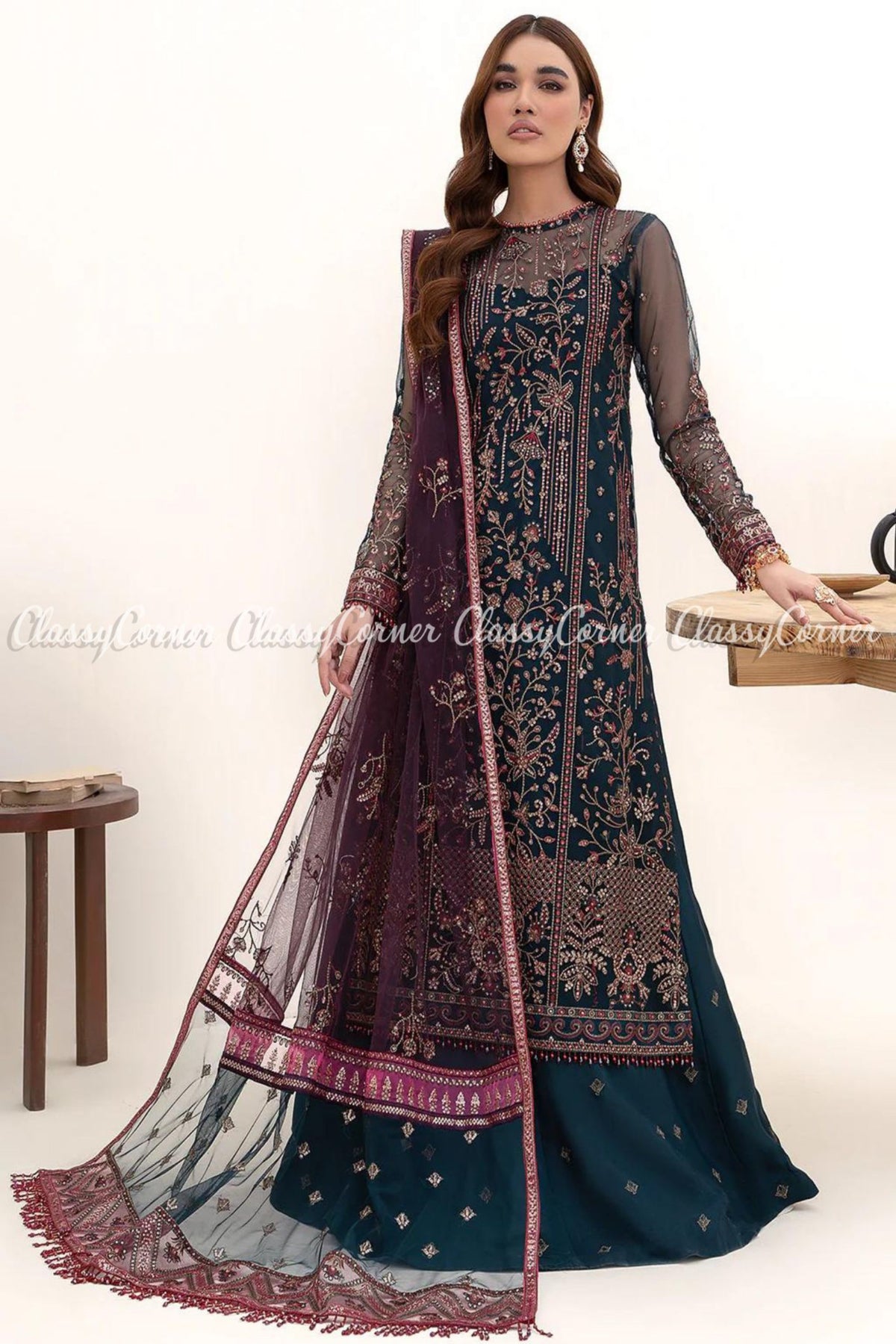 pakistani wedding suits for women