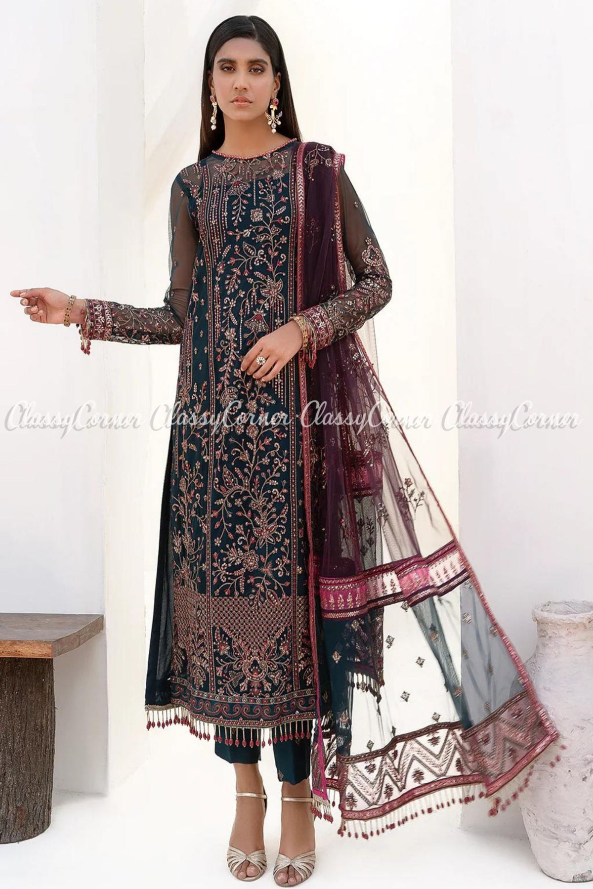 pakistani wedding suits for women