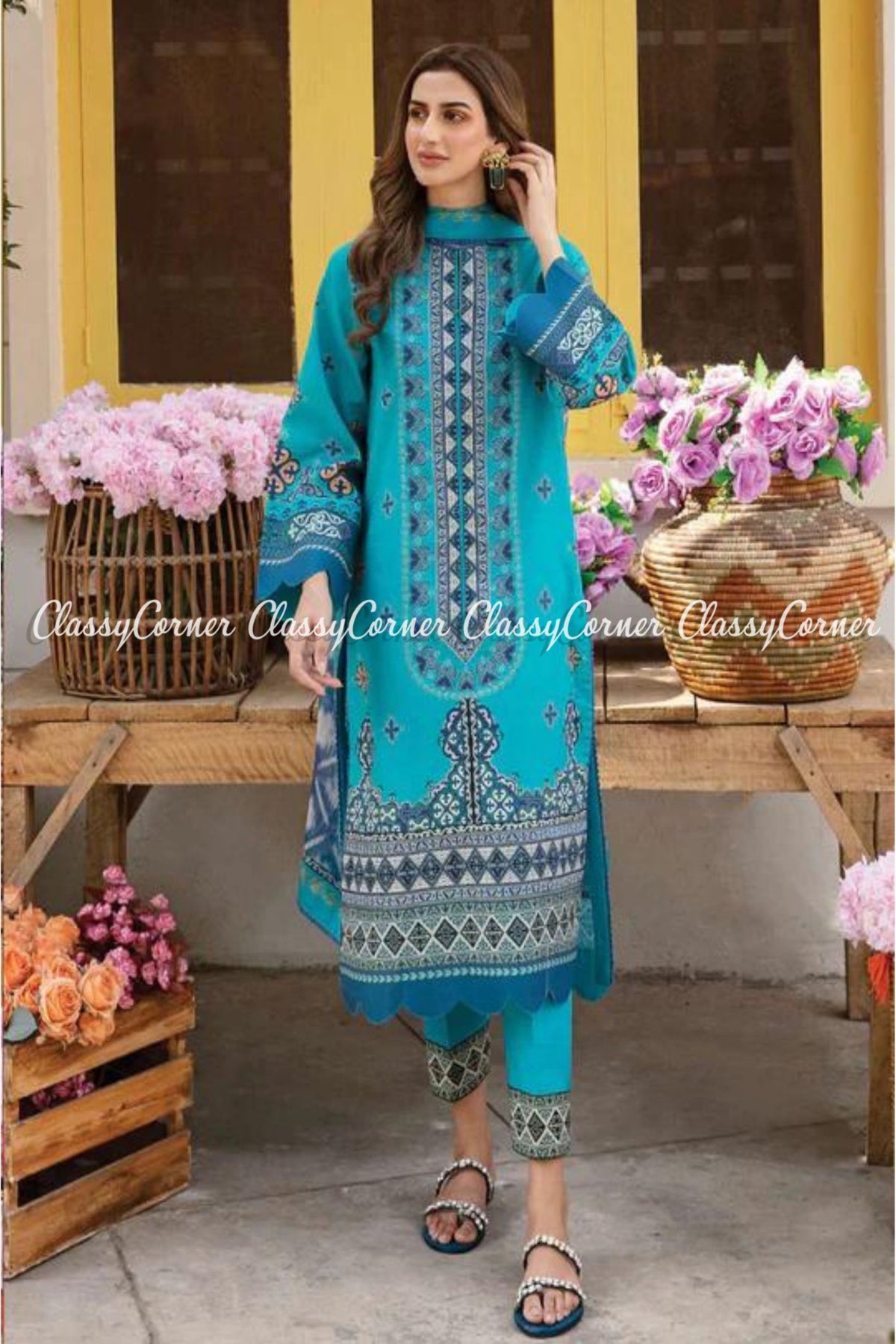 Latest Pakistani Lawn Suits