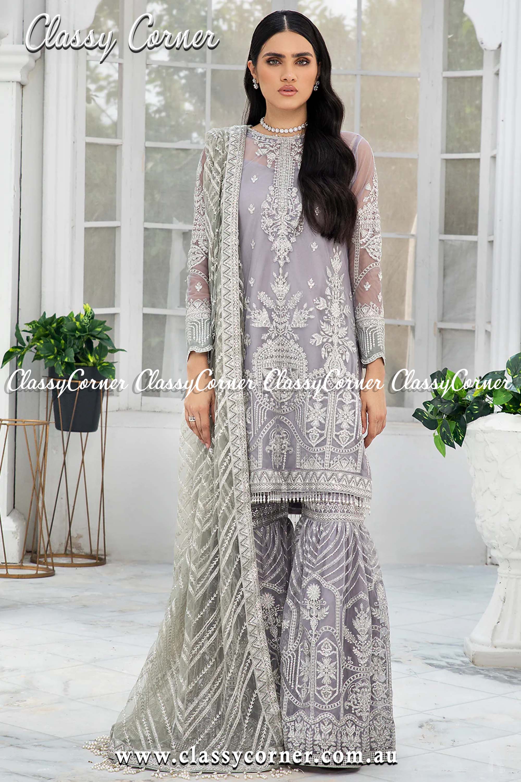 Pakistani wedding Gharara for ladies Sydney