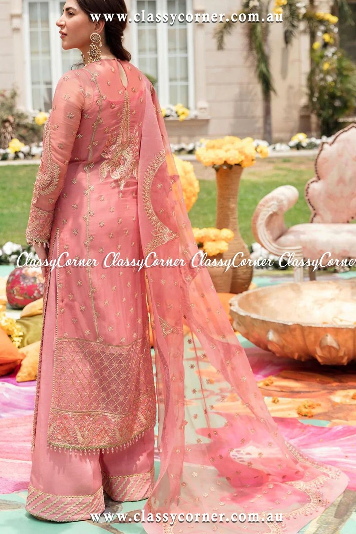 pakistani formal dress for wedding