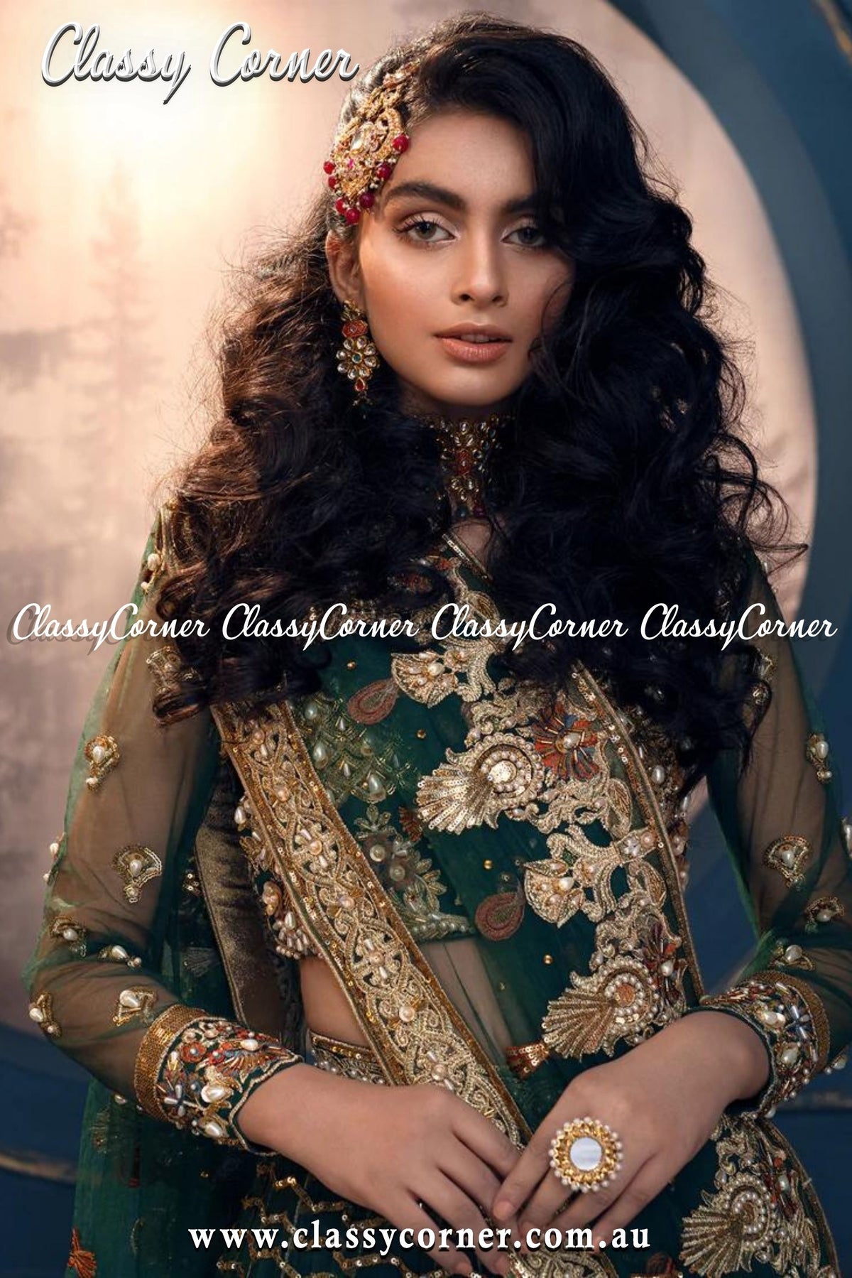 Pakistani bridal Lehenga Choli